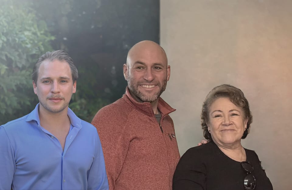 Veronica, Gerardo, and Joaquin Perez